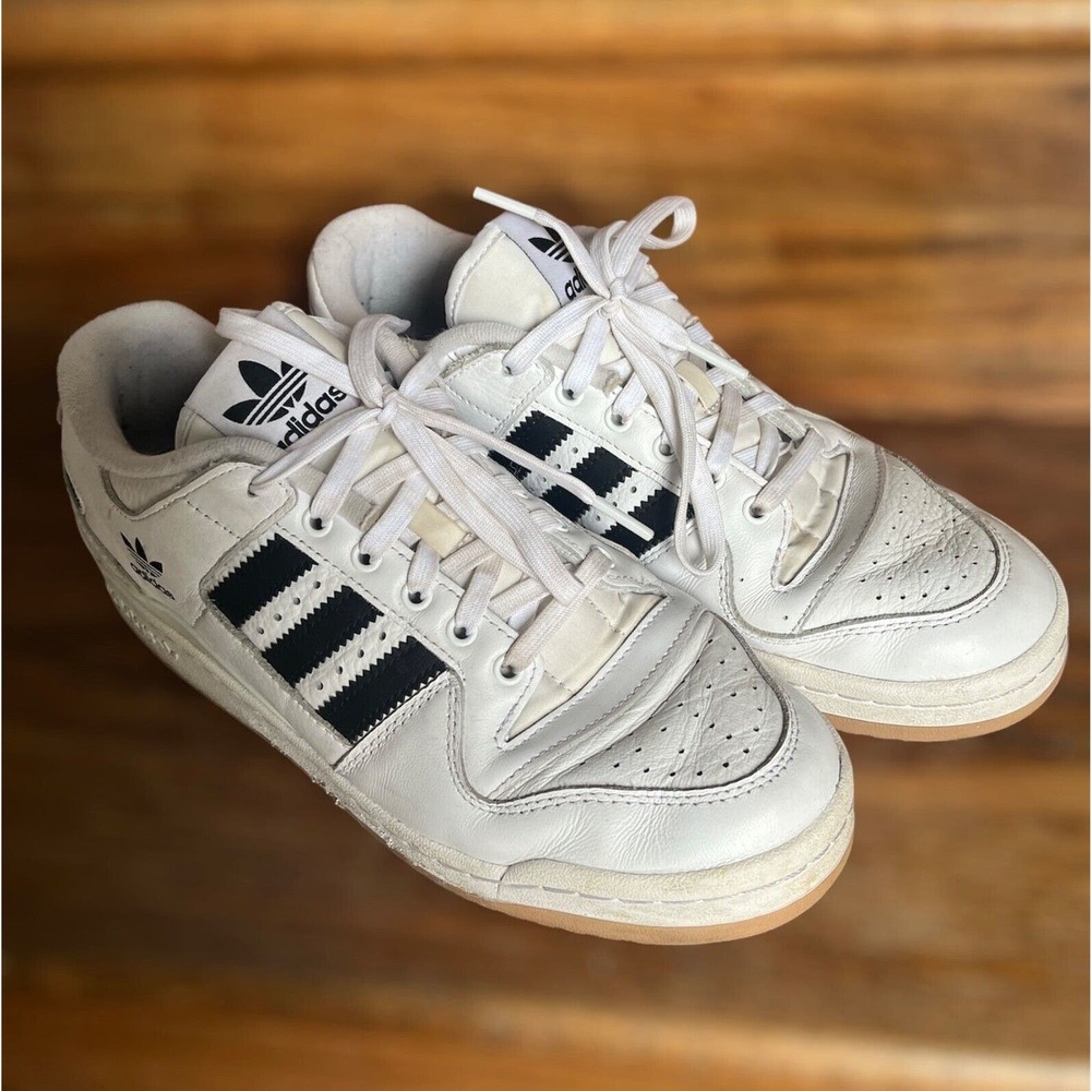 Size 9 - adidas Forum 84 ADV Low White Black
